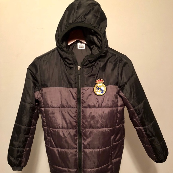 real madrid puffer jacket